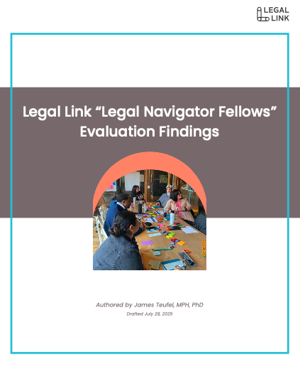 Three-Year Evaluation Proves Community-Embedded Legal First Aid® Responders Drive Real, Measurable Change